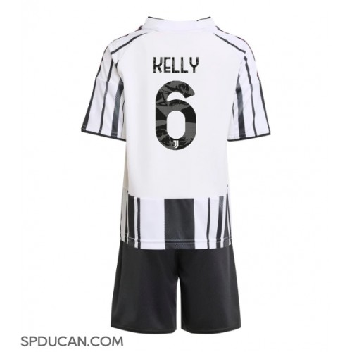 Dječji Nogometni Dres Juventus Lloyd Kelly #6 Domaci 2025-26 Kratak Rukav (+ Kratke hlače)